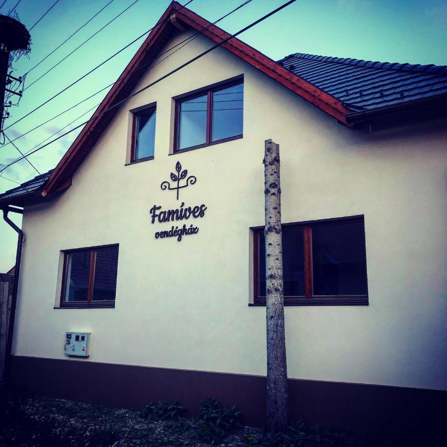 Bed and Breakfast Famives Vendeghaz Racul Exterior foto